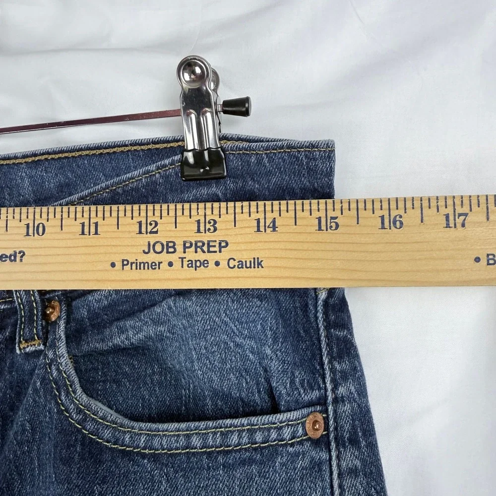 Levis 505 Regular Fit Jeans Mens‎ 32x30 Blue Straight Leg Americana Essential